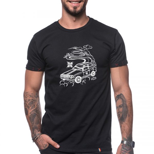 Tricou printat DACIA PE TRANSALPINA marime M