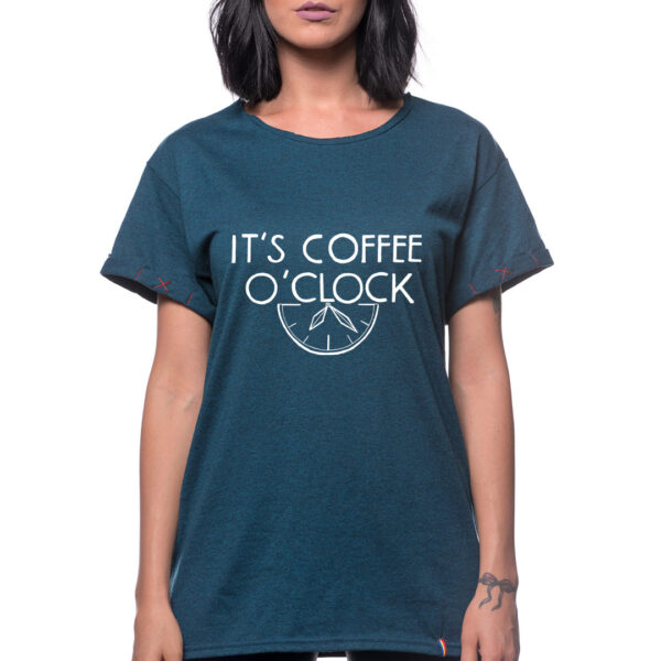Tricou printat COFFEE O'CLOCK