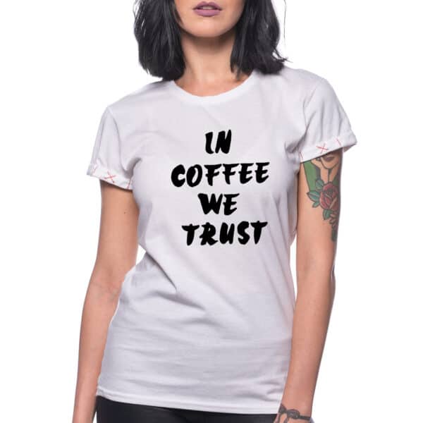 Tricou printat COFFEE TRUST