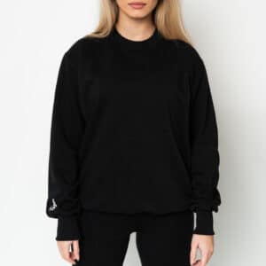 Basic Sweater Premium Cotton – Negru