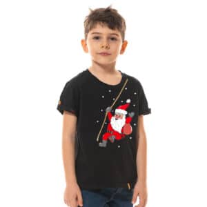 Tricou pictat LUNA LUI MOS CRACIUN