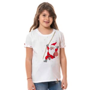 Tricou pictat LUNA LUI MOS CRACIUN